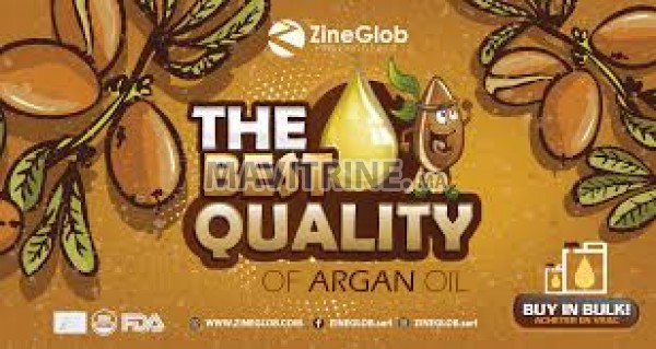 PRODUCTEUR ET EXPORTATEUR D'HUILE D'ARGAN BIO