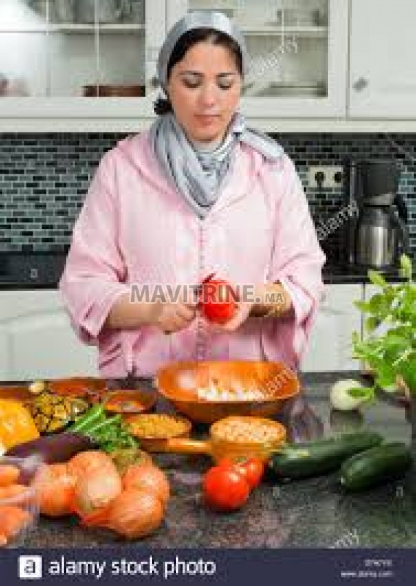 CUISINIERE PROFESSIONNELLE MAROCAINE OU AFRICAINE