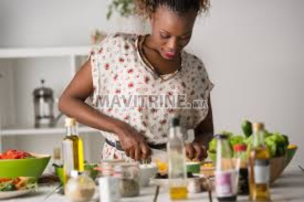 CUISINIERE PROFESSIONNELLE MAROCAINE OU AFRICAINE