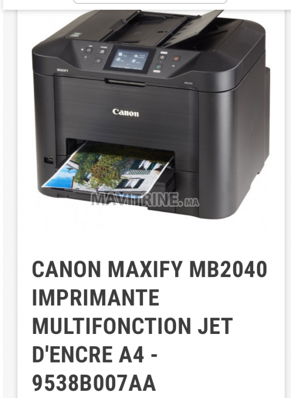 Imp couleur Canon mb2040 2019