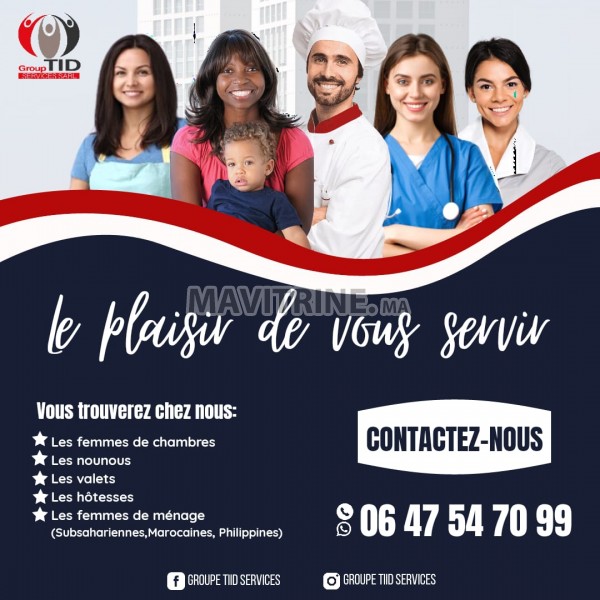 employées de maison polyvalentes