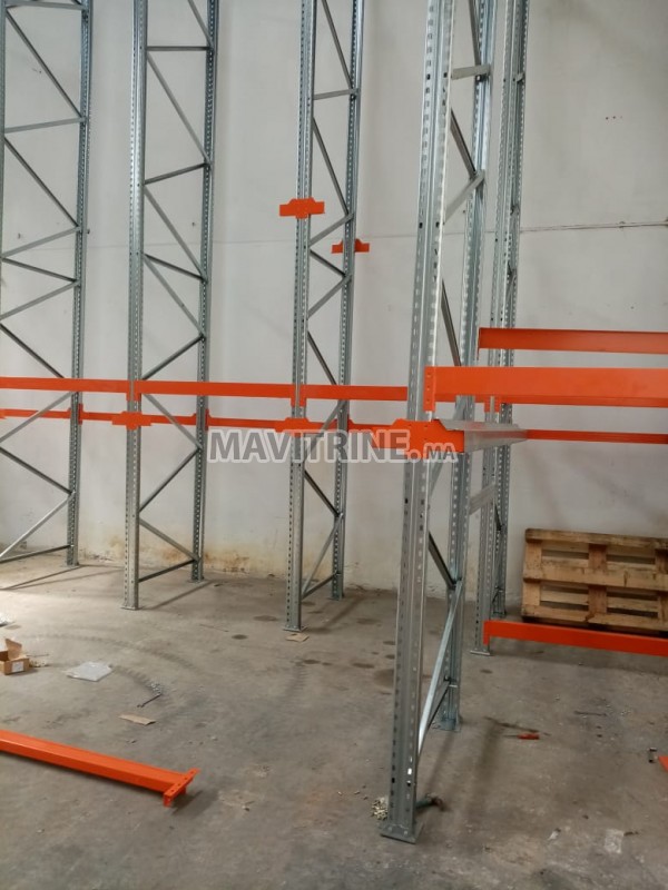 Rayonnage super marche et stockage