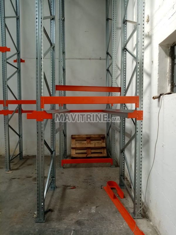 Rayonnage super marche et stockage