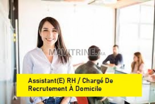 Assistant(E) RH Chargé De Recrutement