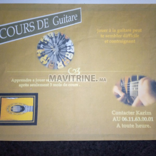 COURS DE GUITARE