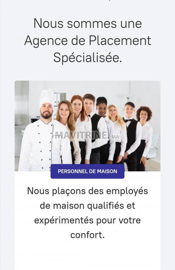 service à domicile