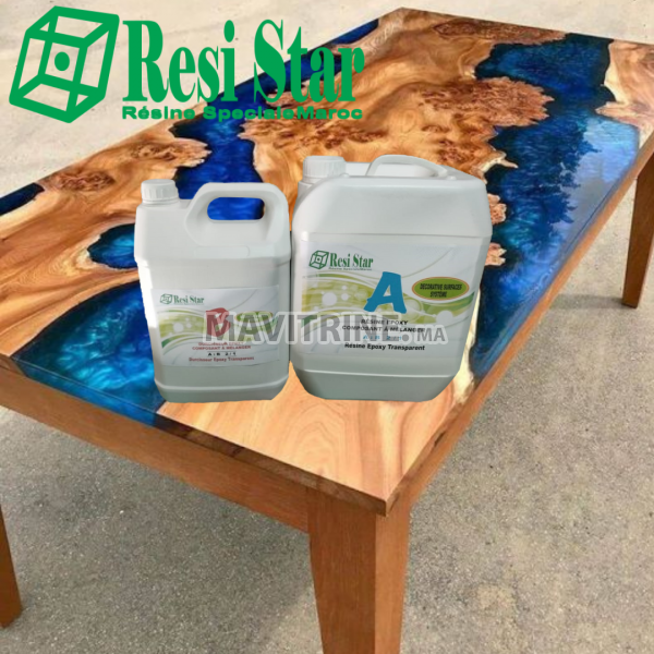 Resine epoxy transparent