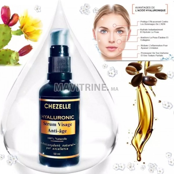 Serum visage hyaloronic