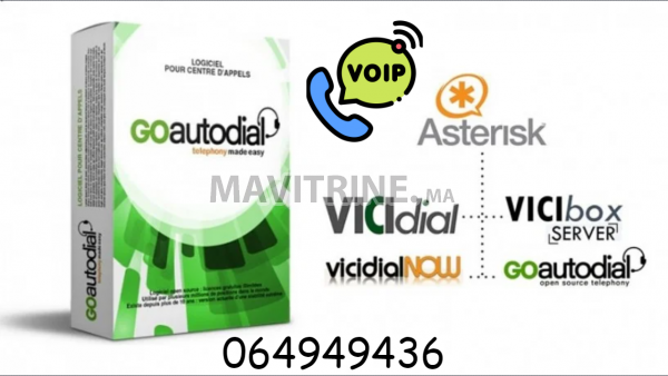 INSTALATION CRM GOAUTODIAL VICIDIAL EN LIGNE + MINUTES VOIP AVEC PRIX RAISONNABLE