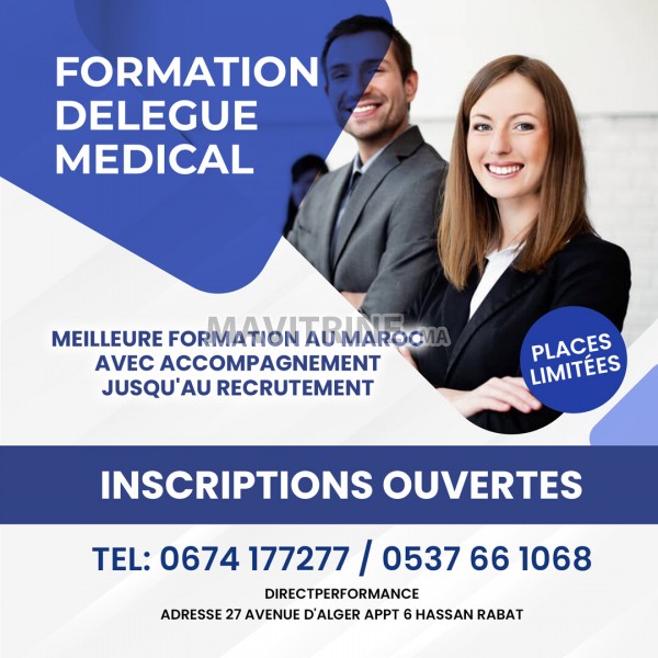 Formation de qualité en ligne Délégué Médical