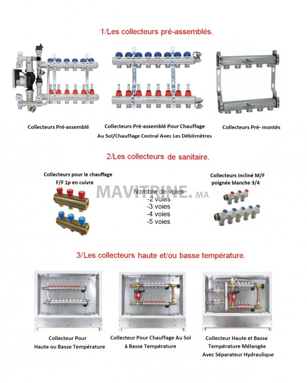 liquidation du matériel du chauffage